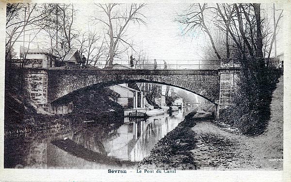 Sévran - Le Pont du Canal